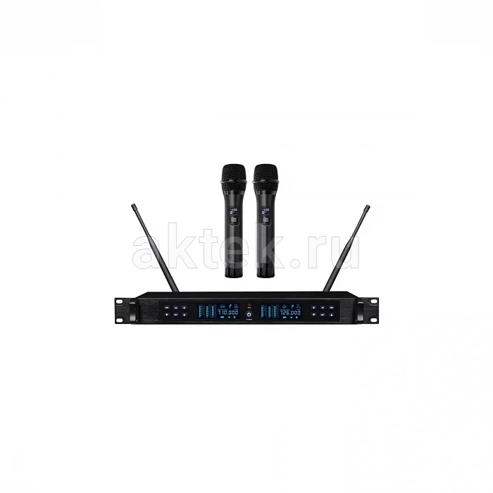 Axelvox DWS7000HT (RT Bundle) радиосистема, кардиоидная диаграмма, 100 каналов
