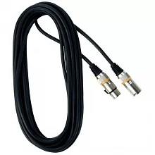 Rockcable RCL 30356 D7 микрофонный кабель XLR, 6 м