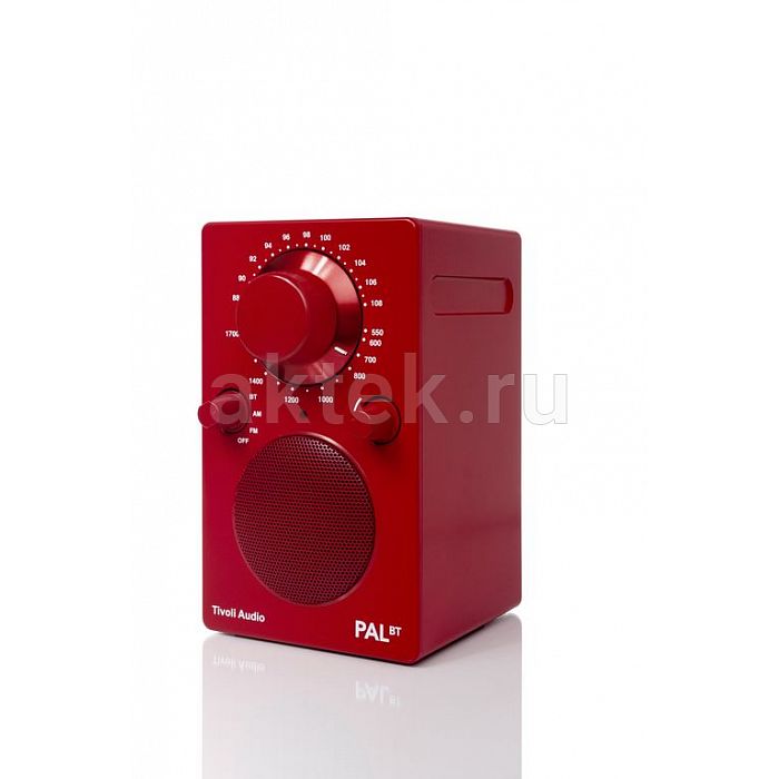 Tivoli PAL BT Red портативный Bluetooth-радиоприёмник с аккумулятором 8