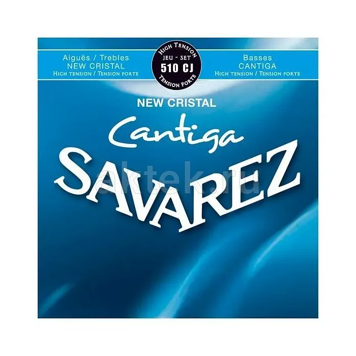 Savarez 510CJ New Cristal Cantiga комплект струн, высокое