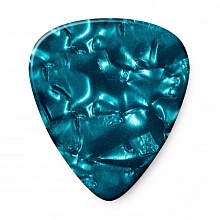 Dunlop 483P11XH Celluloid Turquoise Pearloid Extra медиаторы, целлулоид, extra heavy 3