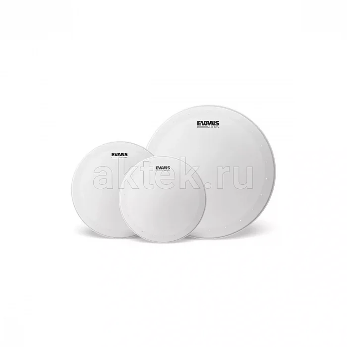 Evans ETP-HDD-R комплект пластиков томов 10″/12″/16″, двухслойные, с напылением