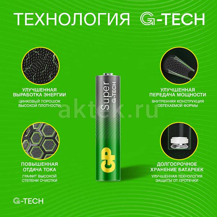 GP Super LR03 1 шт. 7