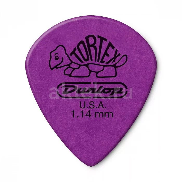 Dunlop 498R114 Tortex Jazz III XL медиаторы, 1,14 мм