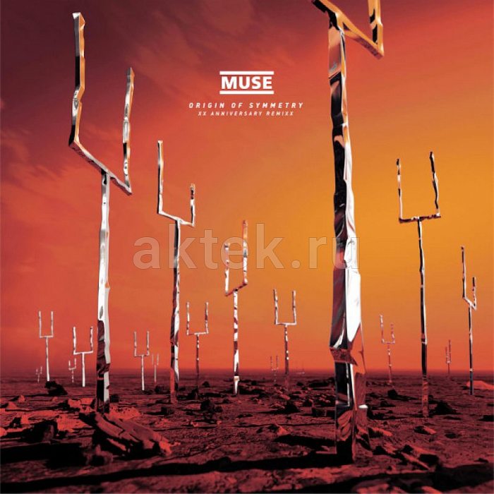 Виниловая пластинка MUSE - ORIGIN OF SYMMETRY 180 GRAM BLACK VINYL 12"