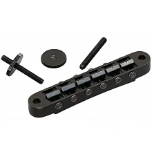 Gotoh GE103B-B гитарный бридж Tune-o-matic, чёрный