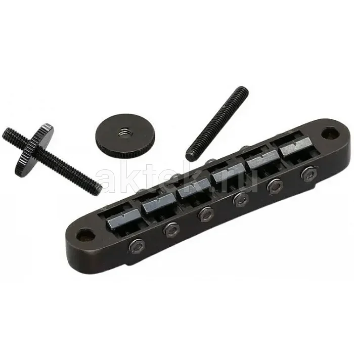 Gotoh GE103B-B гитарный бридж Tune-o-matic, чёрный