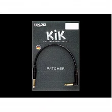 Klotz KIKPK030PR гитарный патч-кабель Jack 6,3, 0,3 м