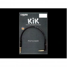 Klotz KIKPK030PR гитарный патч-кабель Jack 6,3, 0,3 м