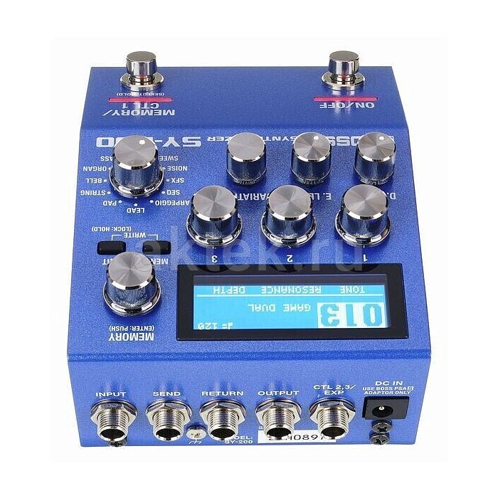 Процессор эффектов Boss Synthesizer SY-200 10