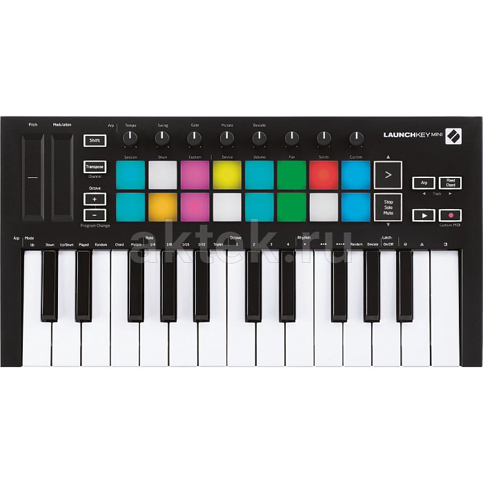 MIDI клавиатура NOVATION Launchkey Mini MK3 3