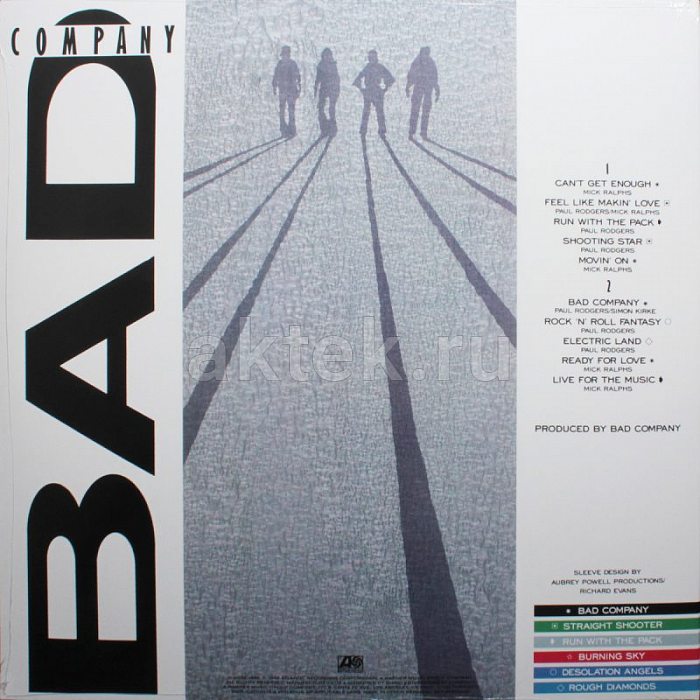 Виниловая пластинка BAD COMPANY - 10 FROM 6 180 GRAM BLACK VINYL 12" 2