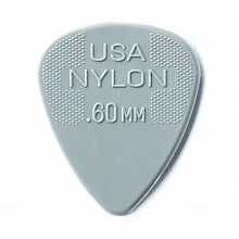 Dunlop 44P060 Nylon Standard 12Pack медиаторы, нейлон, 0,6 мм