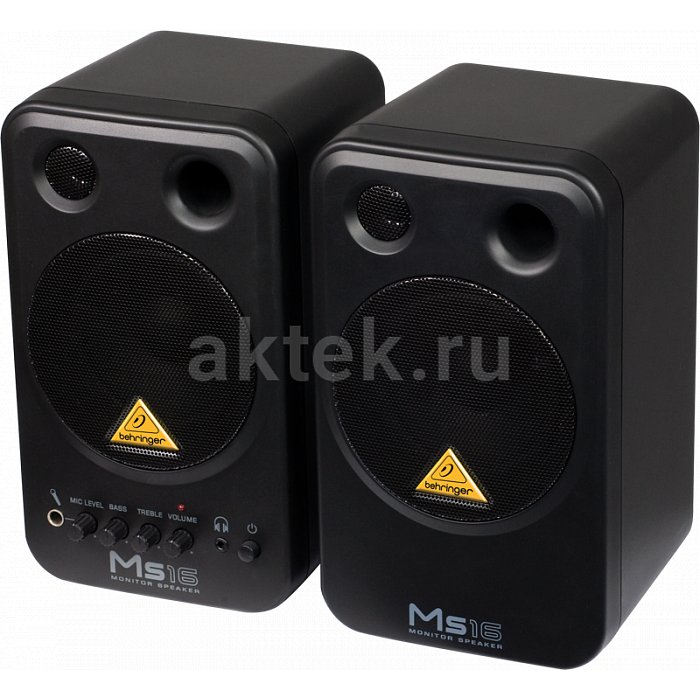 Behringer MS16 студийный монитор 4" 2x8 Вт 4