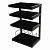 NorStone Esse Hifi BlackSatin стойка для Hi-Fi аппаратуры