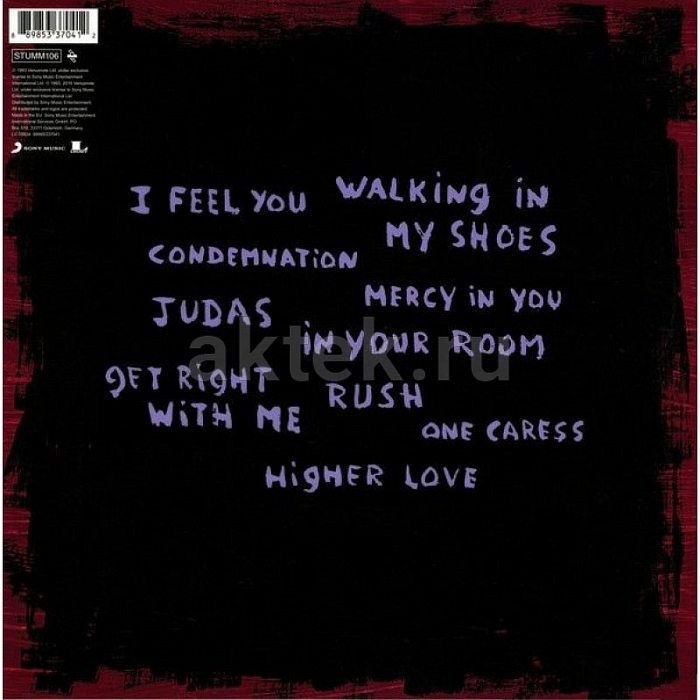 Виниловая пластинка DEPECHE MODE - SONGS OF FAITH AND DEVOTION BLACK VINYL 12" 2