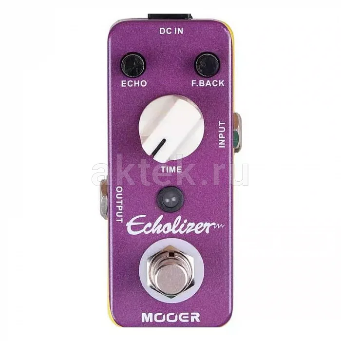 Mooer Echolizer мини-педаль цифрового дилея с аналоговым характером, 600 мс