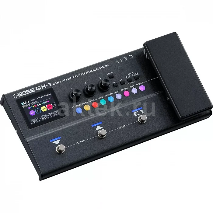 Boss GX-1 гитарный процессор эффектов с пресетами 3