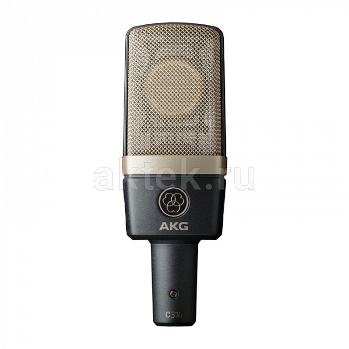AKG C314 конденсаторный микрофон с 1" мембраной. Диаграмма