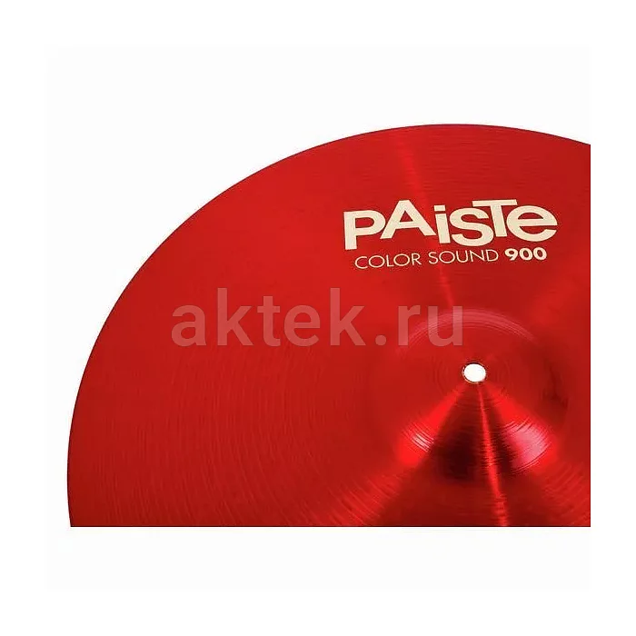 Paiste 14" 900 Color Sound тарелка, красный, Hi-Hat, CUSN8 4