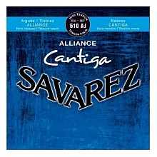 Savarez 510AJ Alliance Cantiga Blue high струны для классической гитары