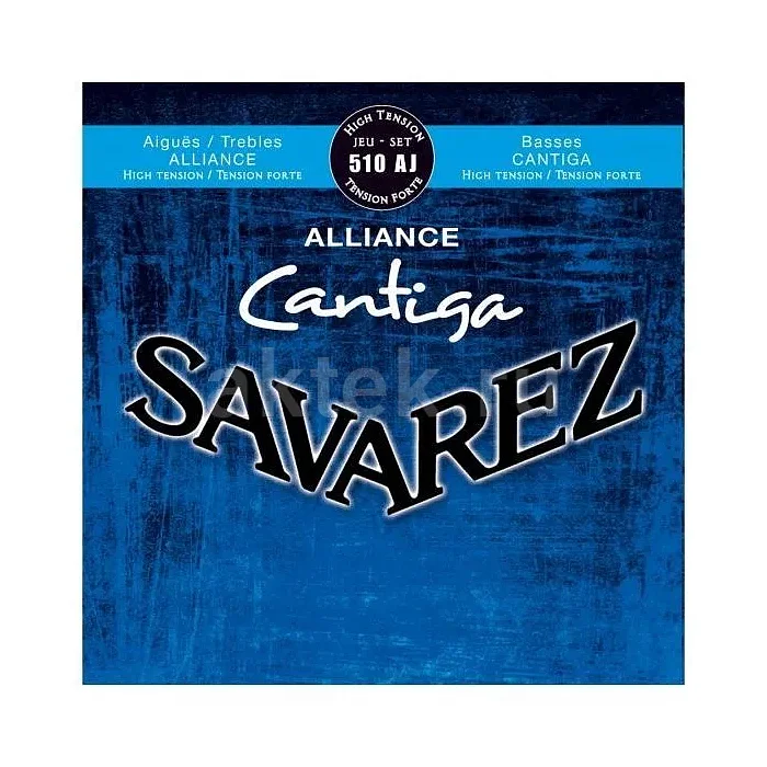 Savarez 510AJ Alliance Cantiga Blue high струны для классической гитары