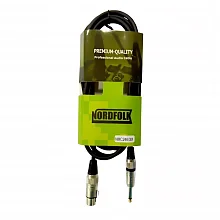 Nordfolk NMC246/5M кабель XLR–Jack 6,3, Ø6 мм