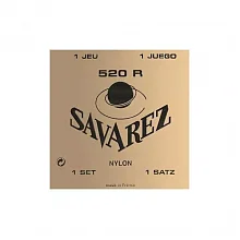 Savarez 520R Traditional Red high tension струны для классической гитары