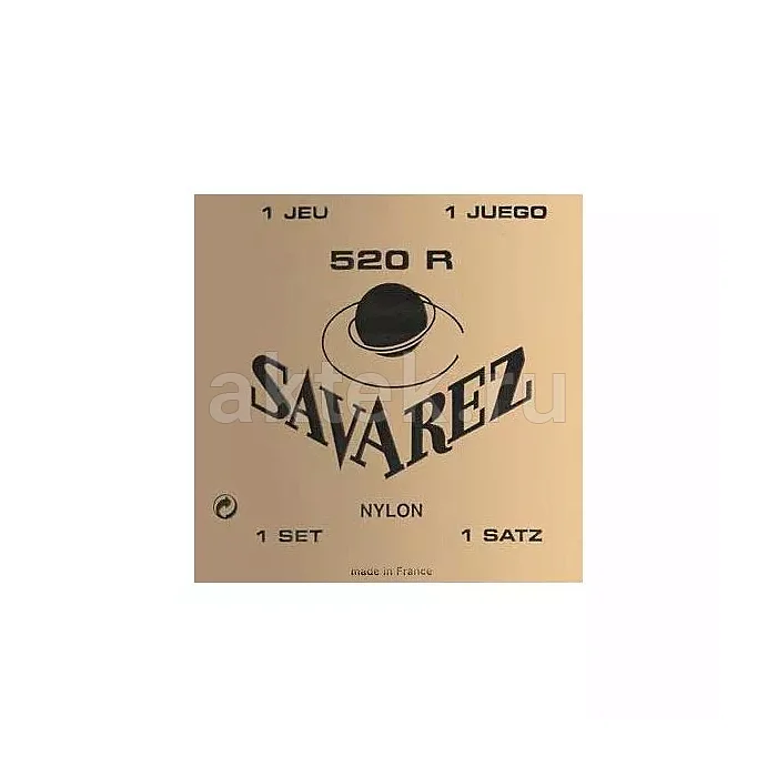 Savarez 520R Traditional Red high tension струны для классической гитары