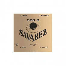 Savarez 520R Traditional Red high tension струны для классической гитары