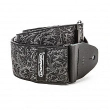 Dunlop D6714 Jacquard Black Thistle гитарный ремень 2