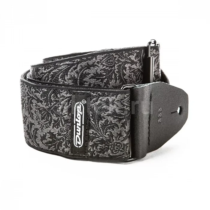 Dunlop D6714 Jacquard Black Thistle гитарный ремень 2