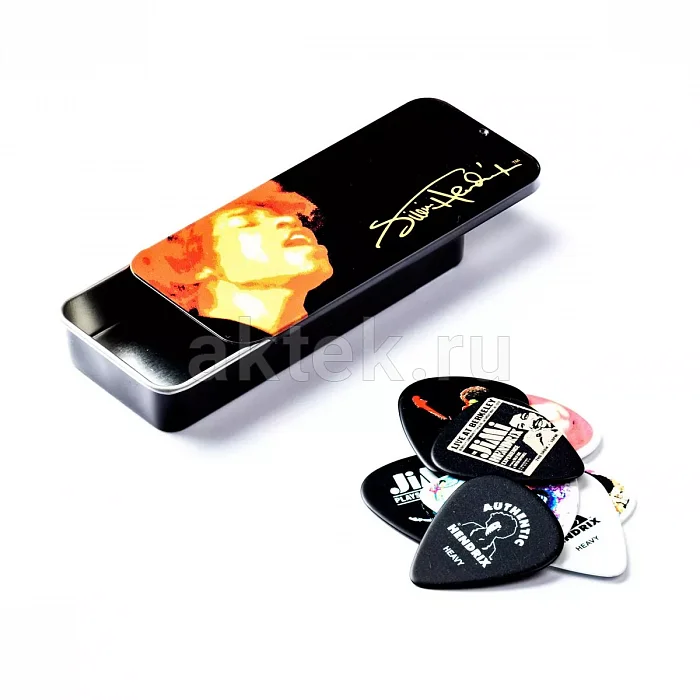 Dunlop JHPT03H Jimi Hendrix Electric Lady набор медиаторов, целлулоид