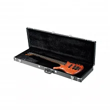 Rockcase RC10605B/4(SB) прямоугольный жёсткий кейс для бас-гитары, деревянный