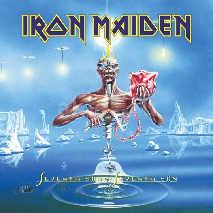Виниловая пластинка IRON MAIDEN - SEVENTH SON OF A SEVENTH SON BLACK VINYL 12"