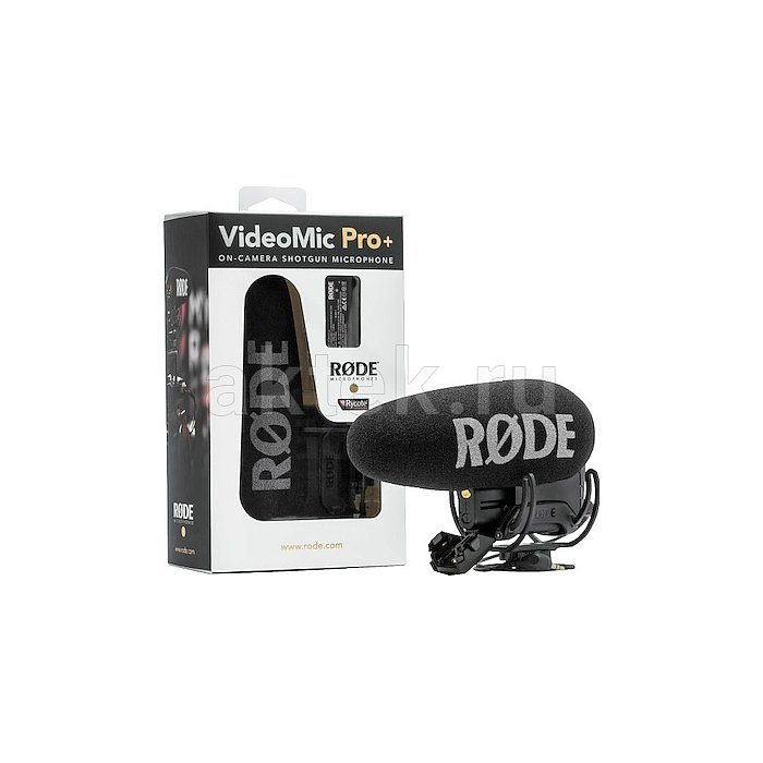 Накамерный микрофон RODE VideoMic Pro Plus 4