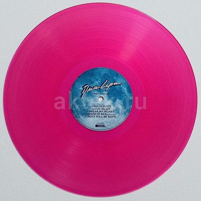 Виниловая пластинка DUA LIPA - FUTURE NOSTALGIA 180 GRAM PINK VINYL 12" 4
