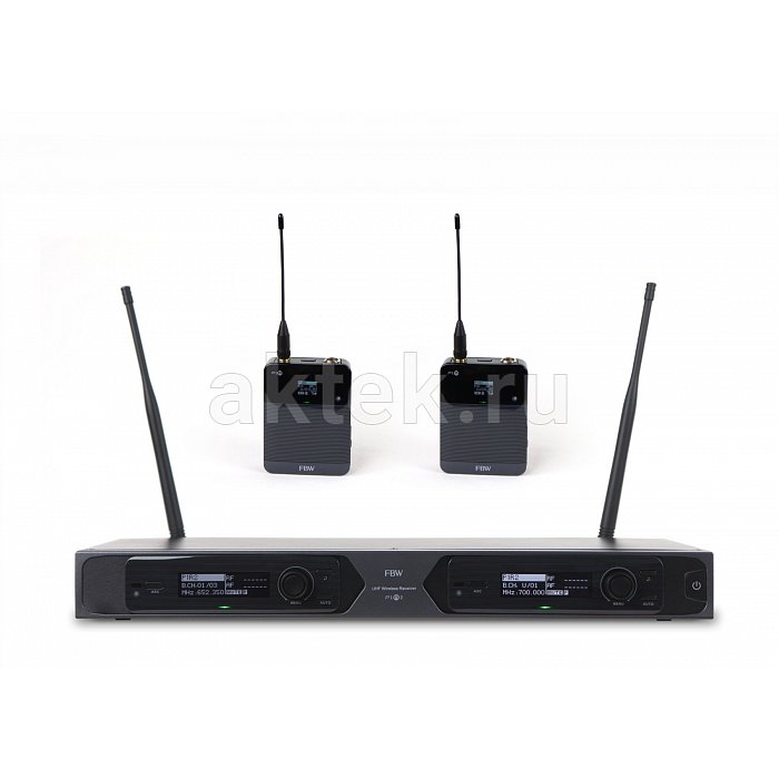 FBW P1R2 BODYPACK радиосистема с двумя поясными передатчиками