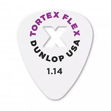 Dunlop 428XP114 Tortex Flex X Standard медиаторы, 1,14 мм
