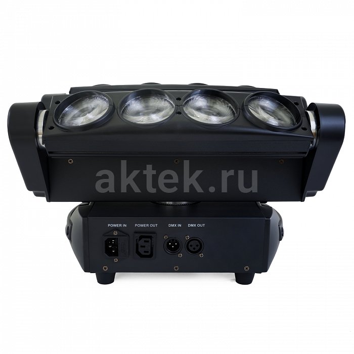 Светодиодная цветомузыка с вращением SkyDisco Moving Spider 9