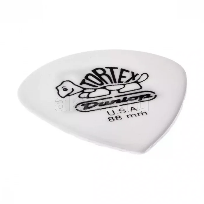 Dunlop 478P088 Tortex White Jazz III медиаторы, 0,88 мм 2