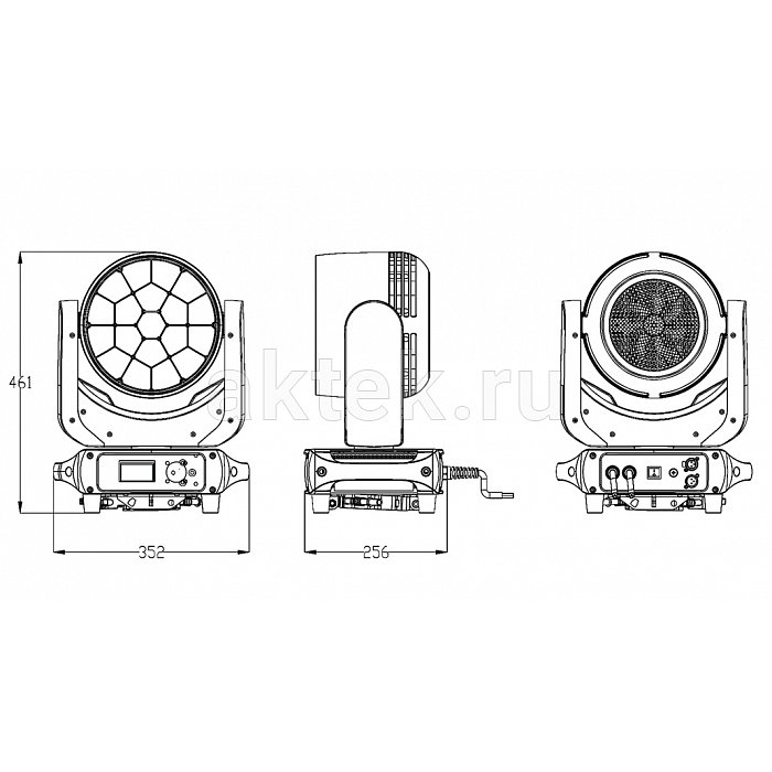 SILVER STAR SS9391XLE PLUTO8000WBX WASH-голова RGBL с MASK 4