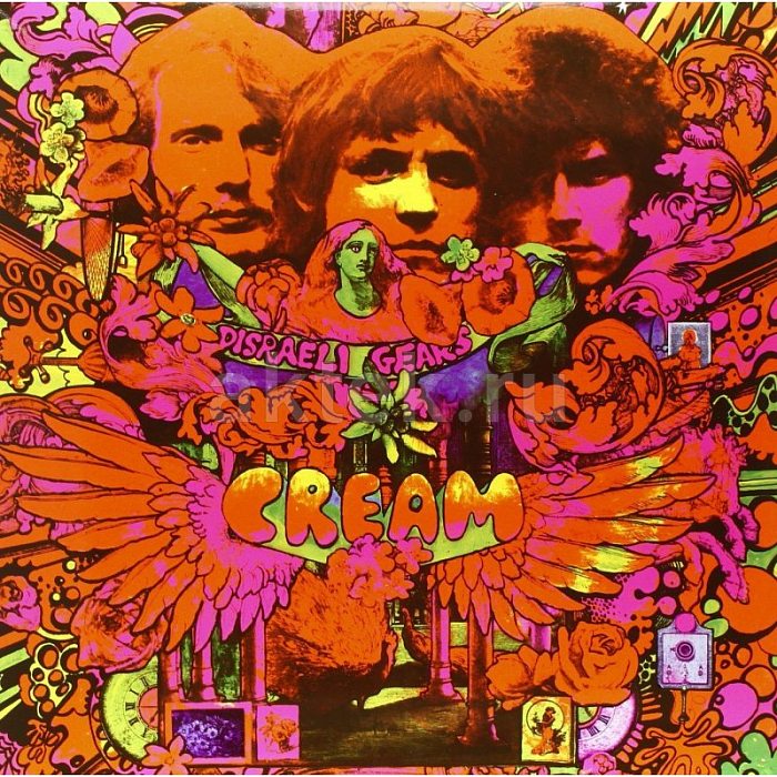 Виниловая пластинка CREAM - DISRAELI GEARS 180 GRAM BLACK VINYL 12"