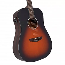 D'Angelico Premier Lexington LS SVS электроакустическая гитара, Dreadnought 3