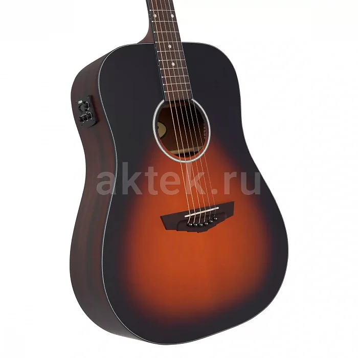 D'Angelico Premier Lexington LS SVS электроакустическая гитара, Dreadnought 3