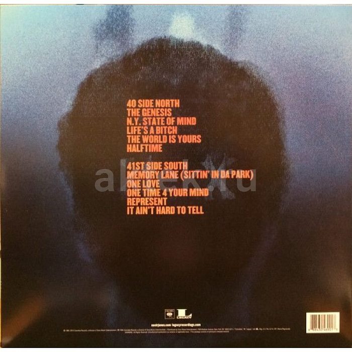 Виниловая пластинка NAS - ILLMATIC XX BLACK VINYL 12" 2