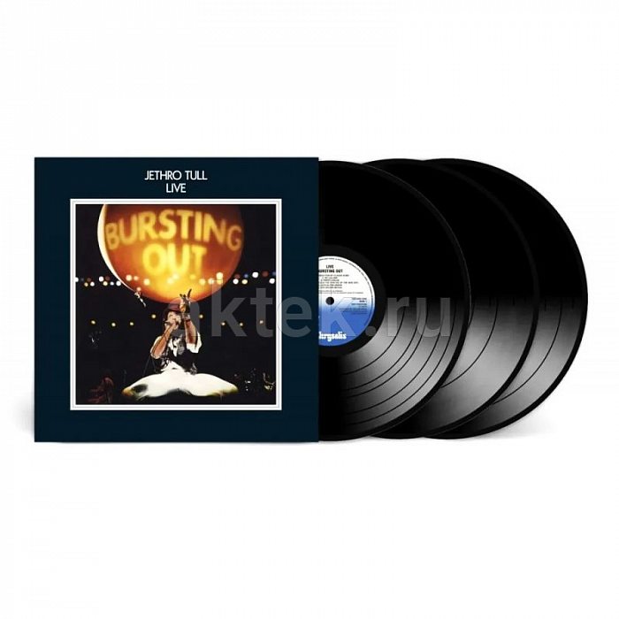 Виниловая пластинка JETHRO TULL - BURSTING OUT BLACK VINYL 12"