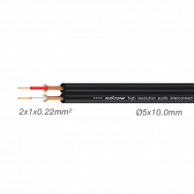 ROXTONE PACC130/1 аудиокабель RCA–RCA, 1 м 3