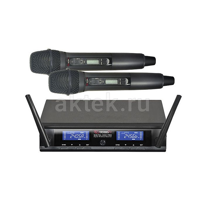 VOLTA DIGITAL 0202 PRO двухканальная радиосистема с двумя ручными микрофонами