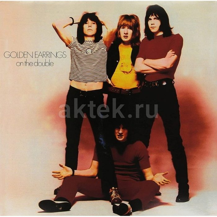 Виниловая пластинка GOLDEN EARRING - ON THE DOUBLE BLACK VINYL 12"